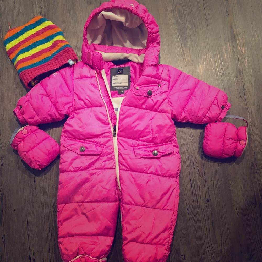 Winter one piece suit